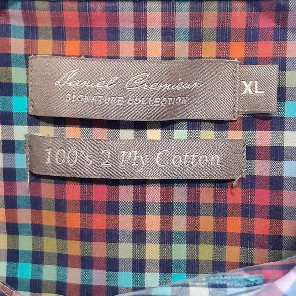 Daniel Cremieux Signature Collection Men's Button Down Shirt XL - Picture 3 of 4